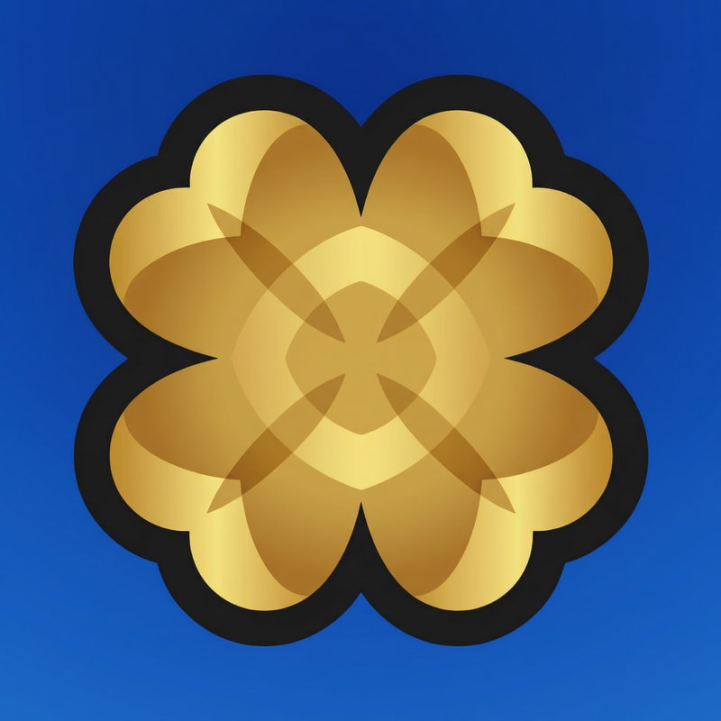 change this clover to gold do not change the art style or make the gold an eyesore
