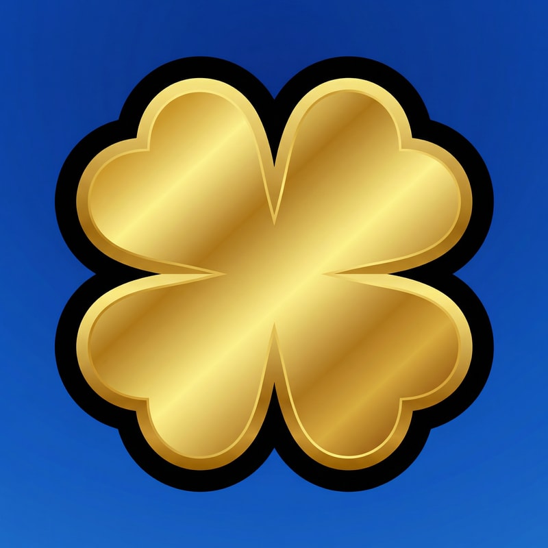 change this clover to gold DO NOT CHANGE ANYTHING ELSE
