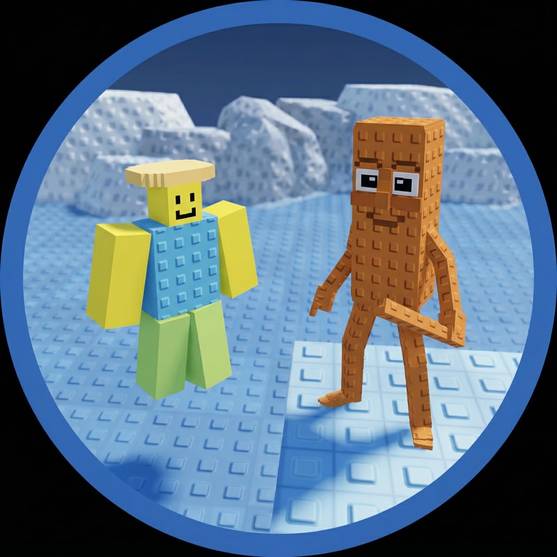 change these two penguins to these two characters