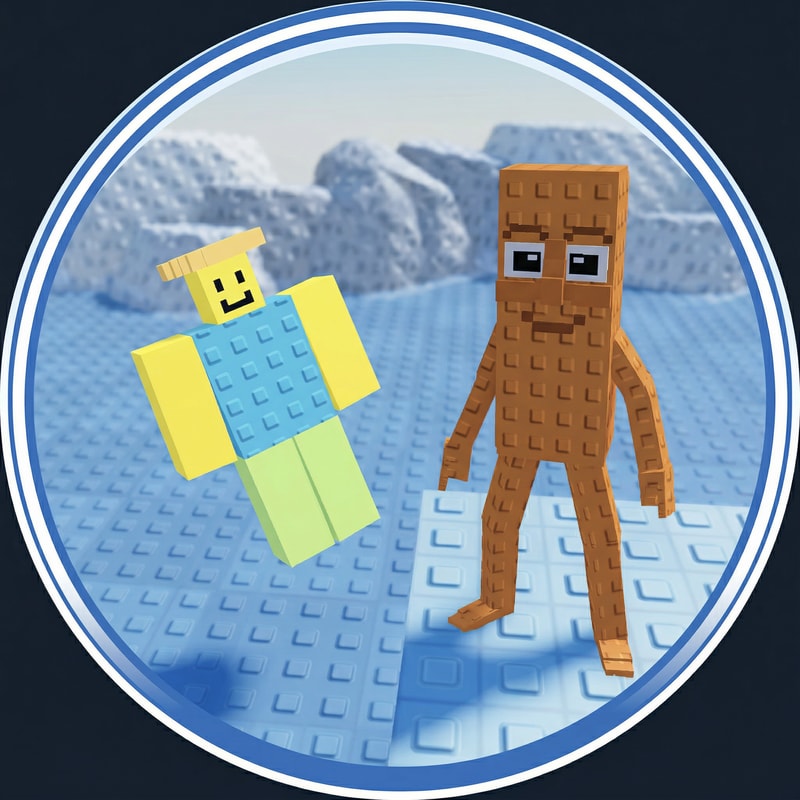 change these two penguins to these two characters ensure the characters are positioned the same exact way as the penguins are