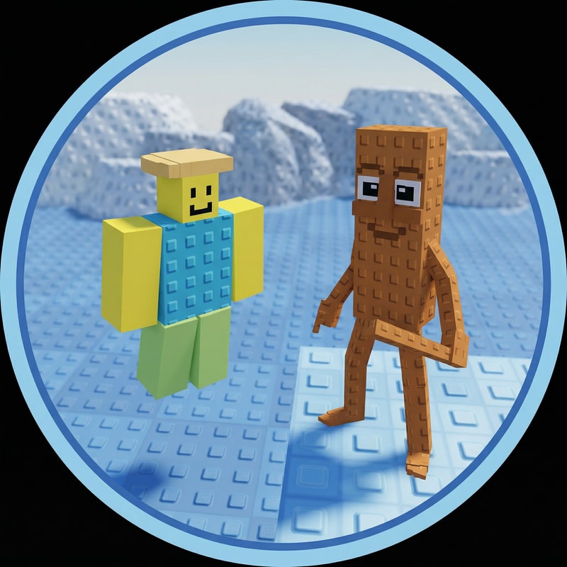 change these two penguins to these two characters