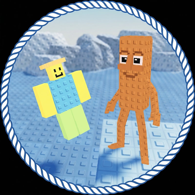 change these two penguins to these two characters