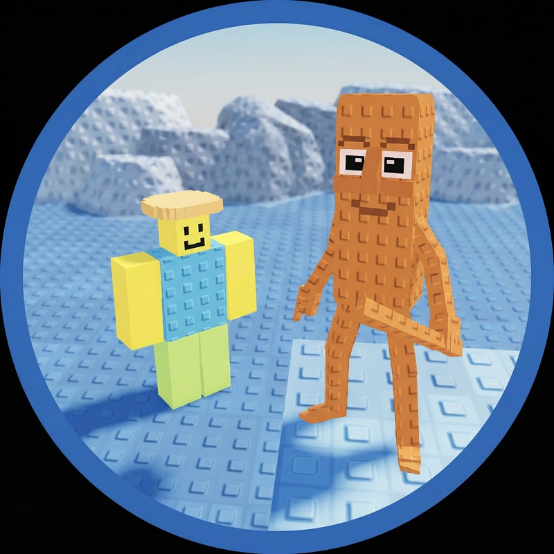 change these two penguins to these two characters ensure the characters are positioned the same exact way as the penguins are