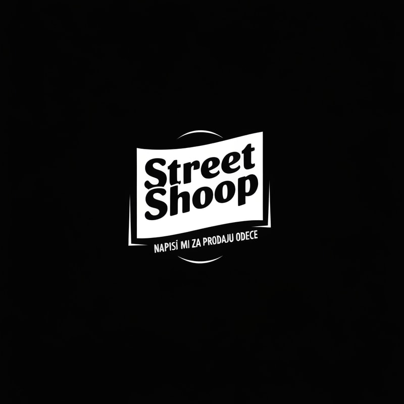 Napisi mi Street Shoop logo za instagram sliku za prodaju odece