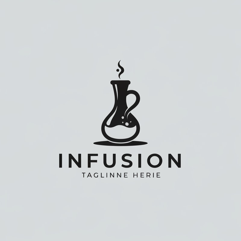 create a logo called infusion, for the logo use an alembic