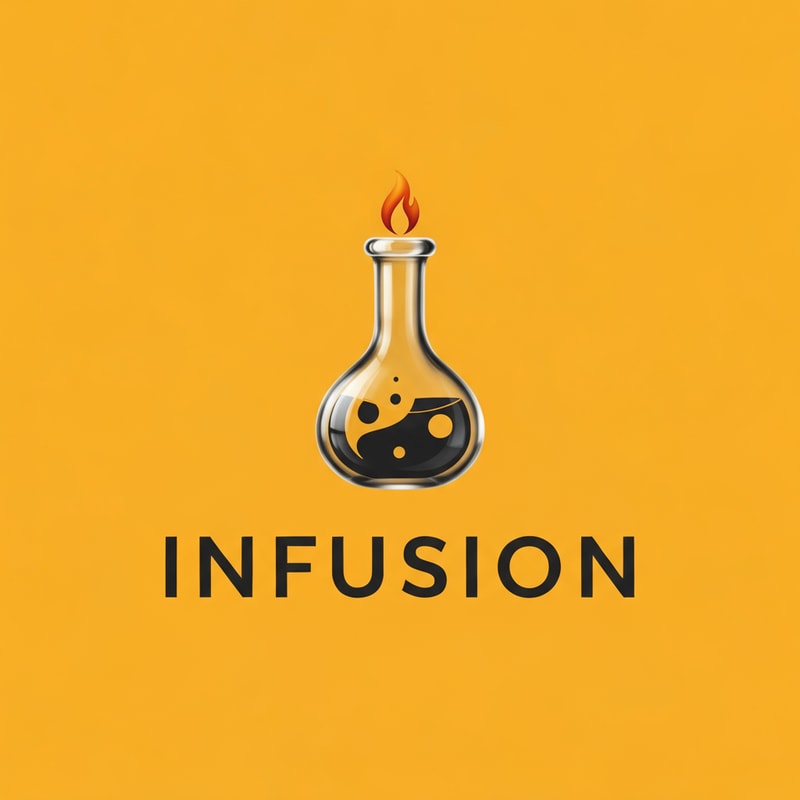 remove the bottom tagline, make the alembic more realistic