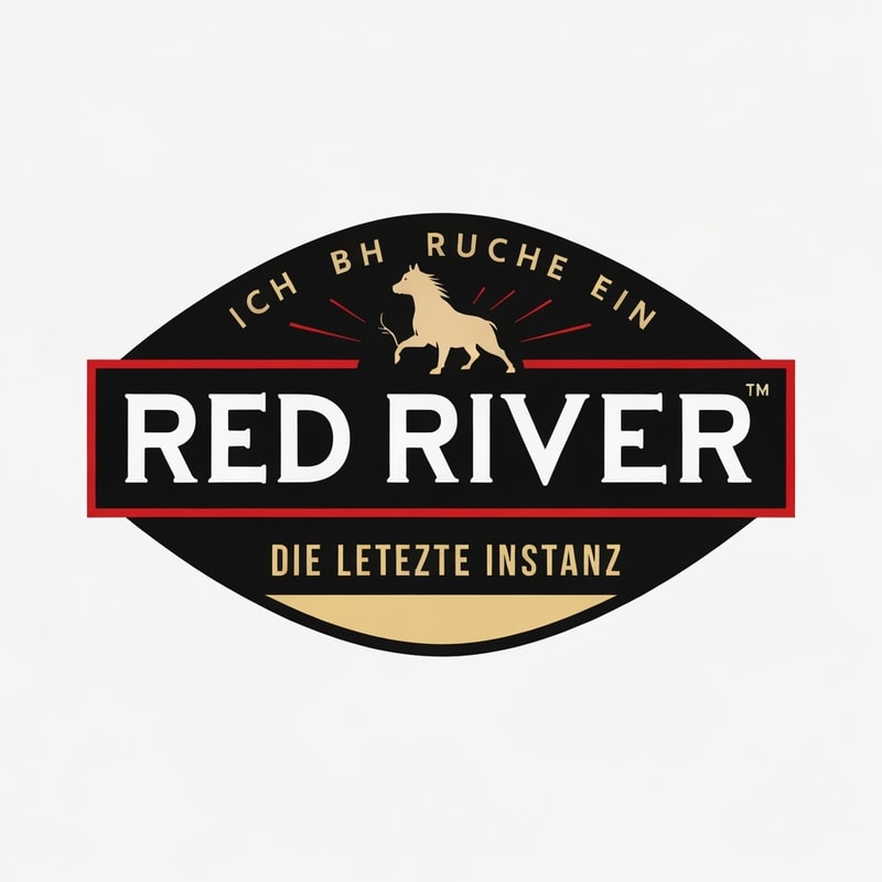 Ich brauche ein RED RIVER logo mit den Namne Die Letzte Instanz