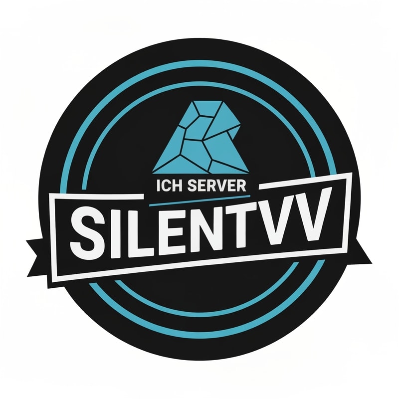 Ich brauche ein Server Logo mit den Namen SilentV