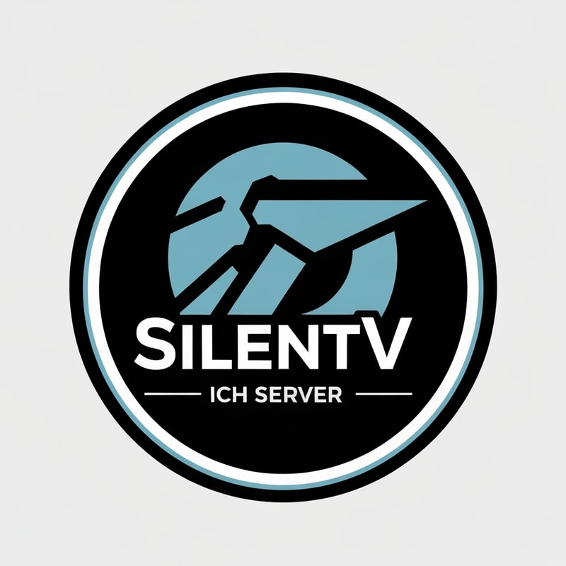 Ich brauche ein Server Logo mit den Namen SilentV