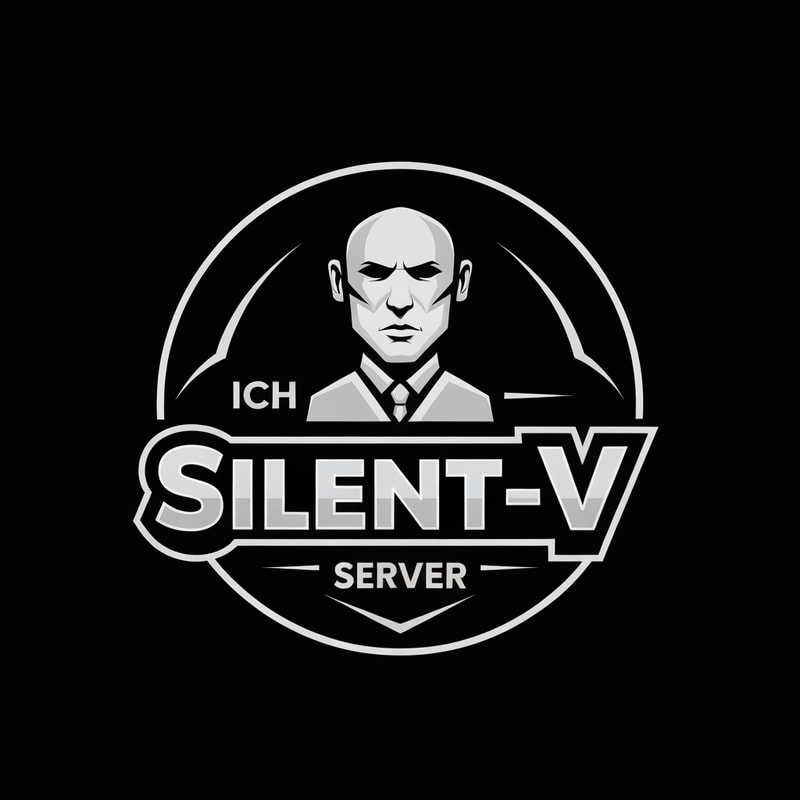 Ich brauche ein Server Logo mit den Namen SilentV