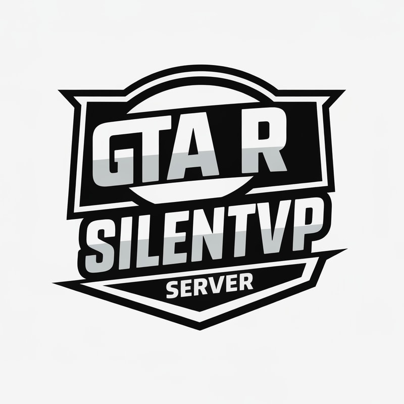Ich brauche ein GTA RP server Logo mit den Namen SilentV