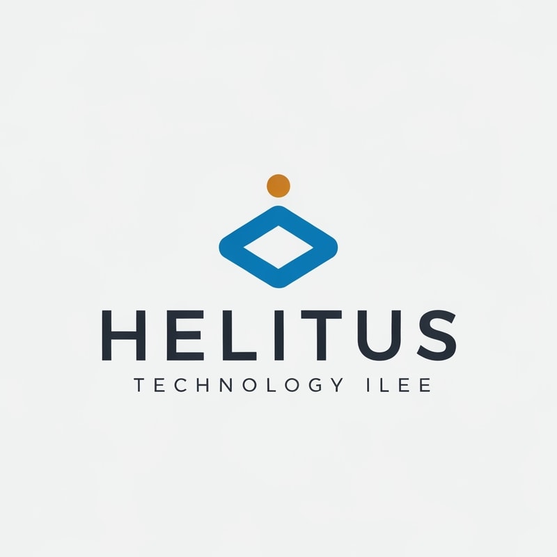 Please create the LOGO for "HELITUS" like Simple and Technology and Mordern style