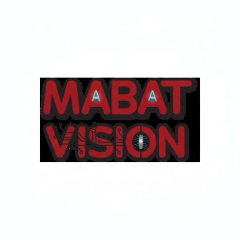Logo for a technology company that is a subsidiary of MABAT (the parent company’s logo is attached).
The company is called **MABAT VISION**.

The company operates in the semiconductor industry and provides technology for monitoring faults in machines that manufacture the wafers.

The logo should be in the spirit of / visually aligned with the original MABAT logo.

In the logo, the letters **A** and **I** must be emphasized to convey that the company works with AI, even though its name is *MABAT VISION*.