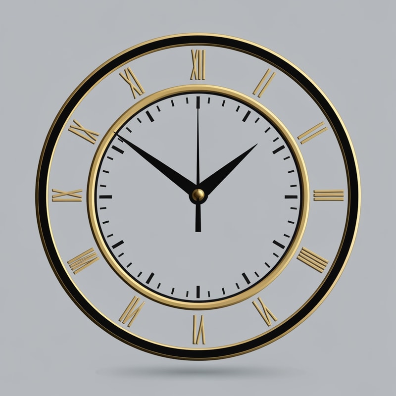 make picture of the world as a clock