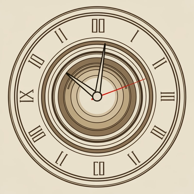 make picture of the world as a clock