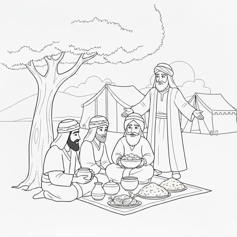 add another tent to the background