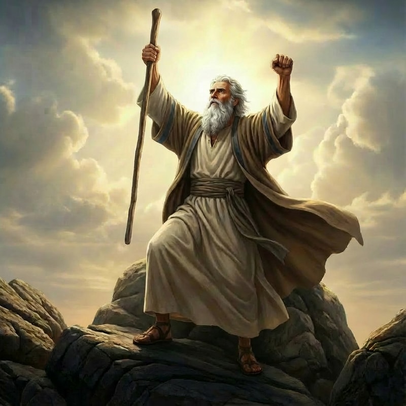 make the staff vertical