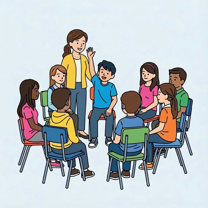 make teacher stand on the other side