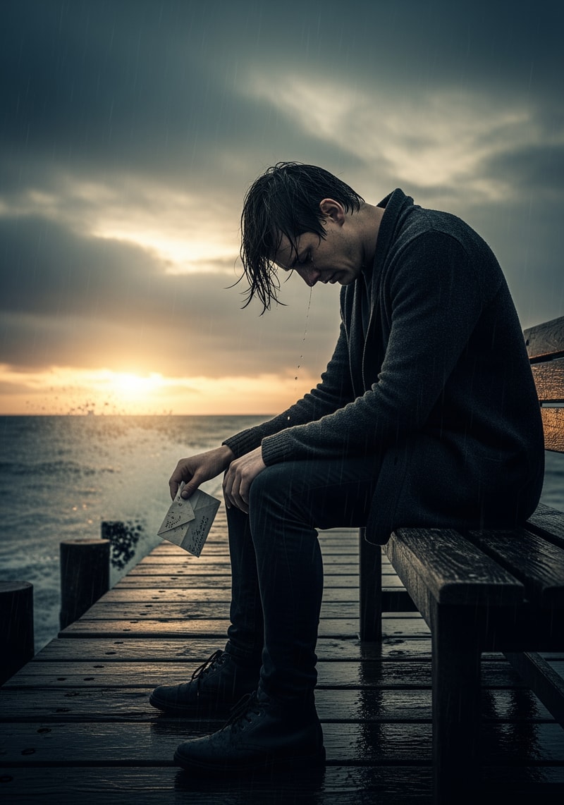 picture of a person who has a tragedy