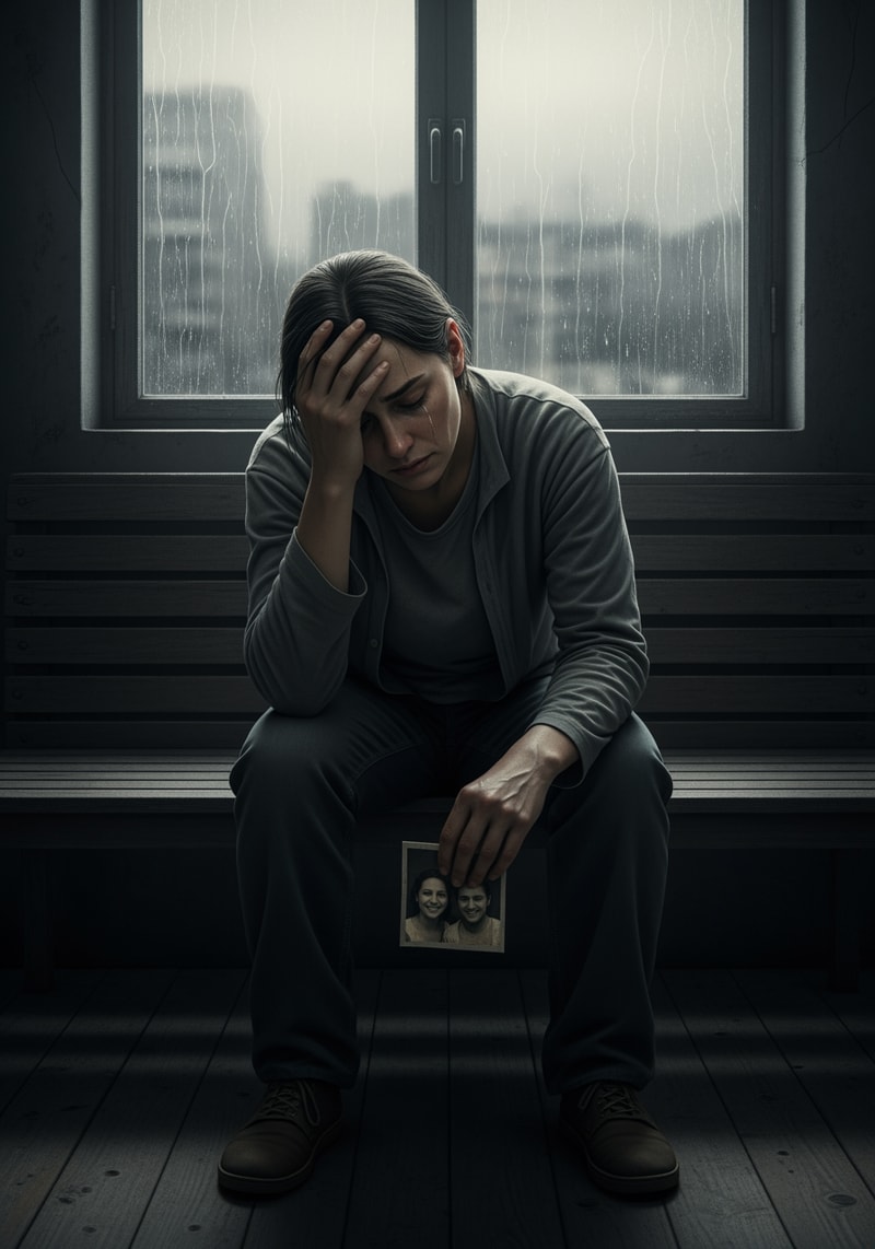 picture of a person who has a tragedy