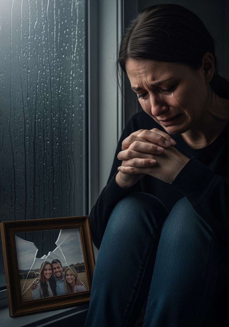 picture of a person who has a tragedy