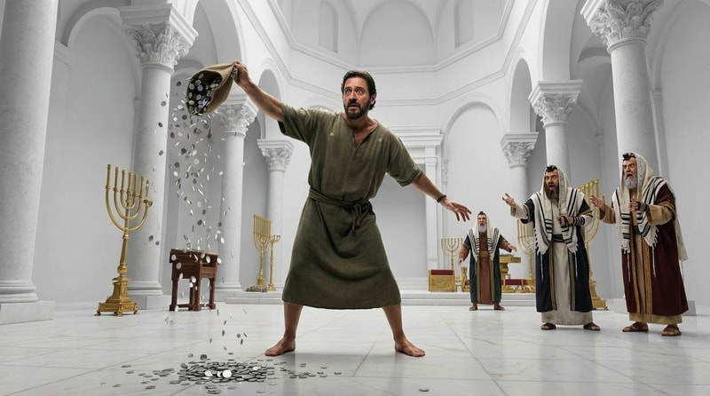 add three Pharisees to the background