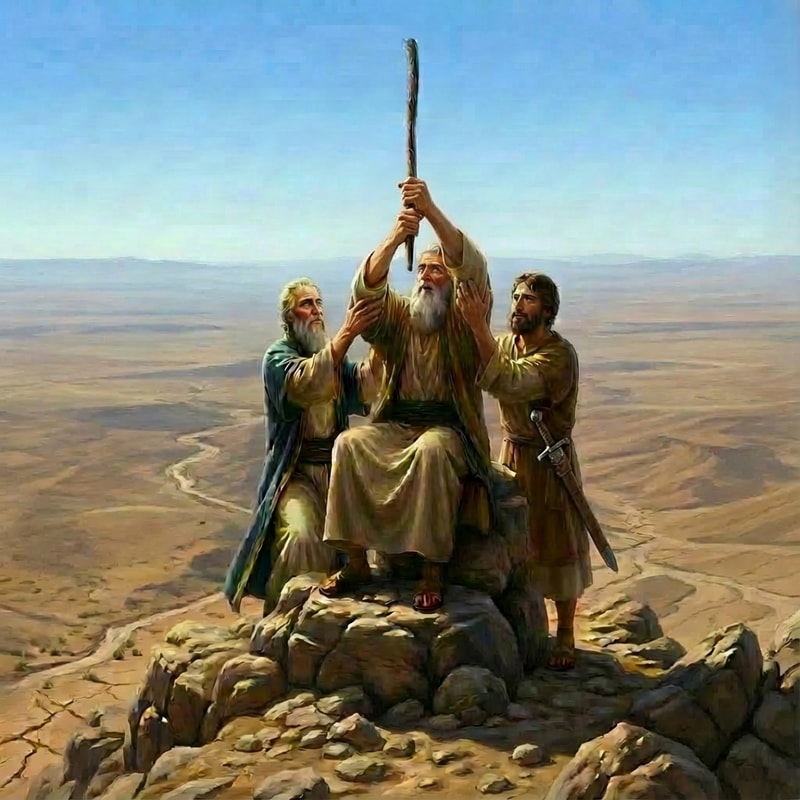 fix the fingers of the one holding the stick . make no other changes