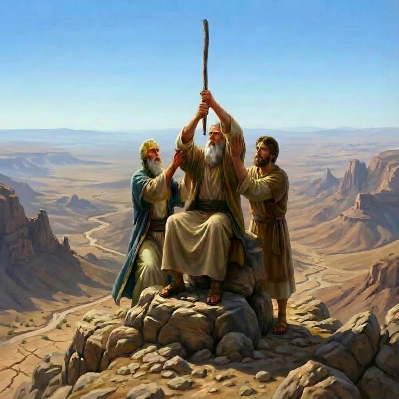 make the people  on a higher mountain.  no water in the valley,