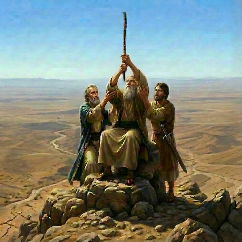 fix the eyes of the man holding the stick