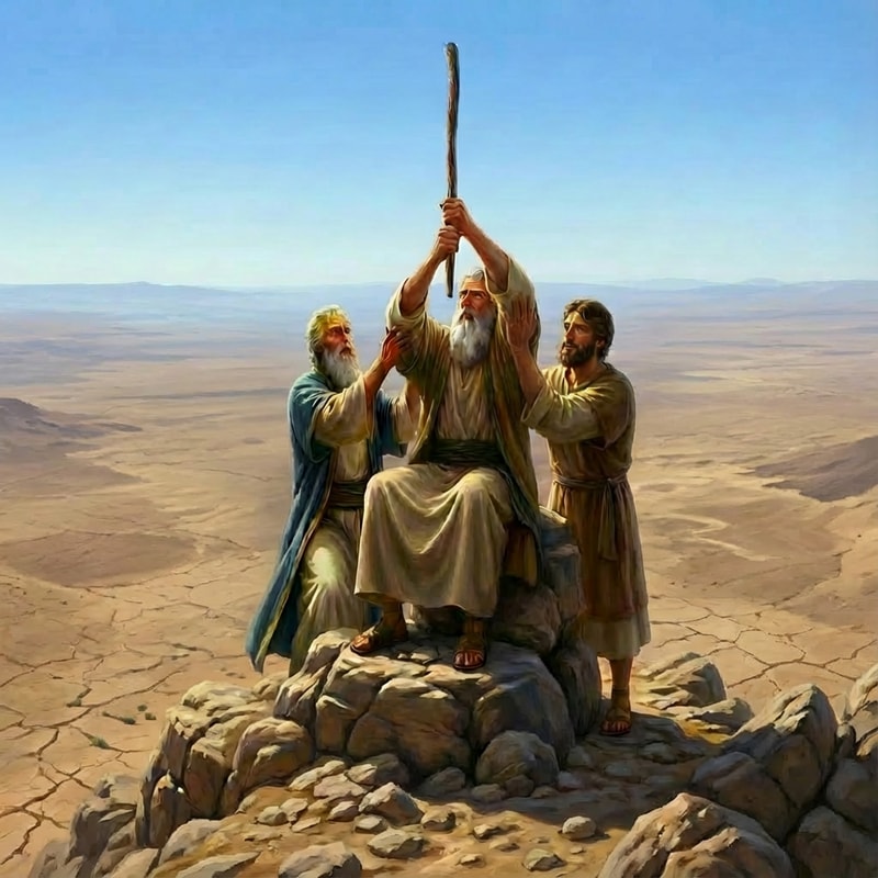 make the people  on a higher mountain.  no stream in the valley, no high mountains in the valley