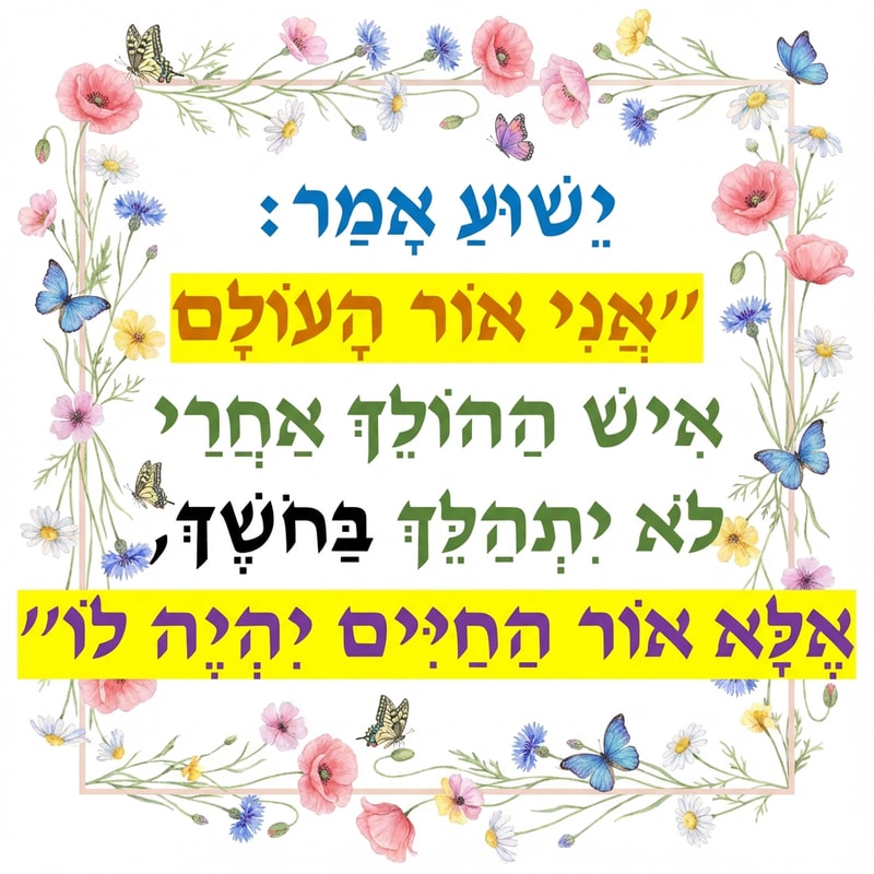 עם פרחים ופרפרים הוסף מסגרת קלילה