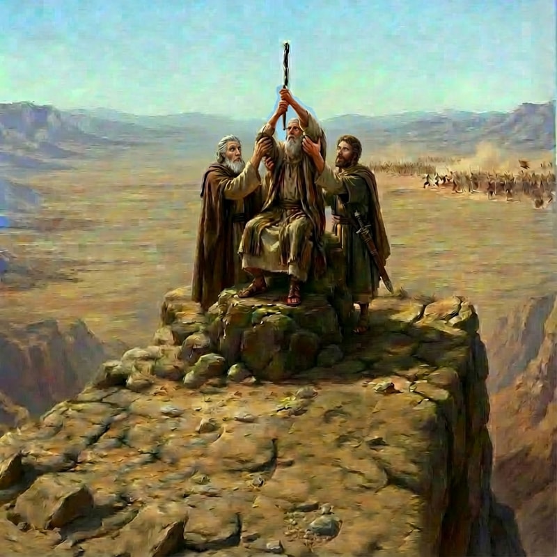 fix the eyes of the men in the middle   no other changes