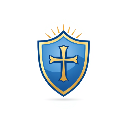 Professional logo design. Shield of faith clip art 