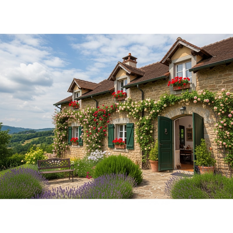 photo  of a european country home