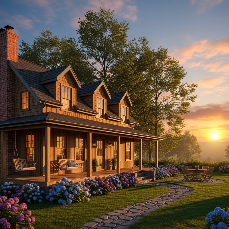 picture of a country family home