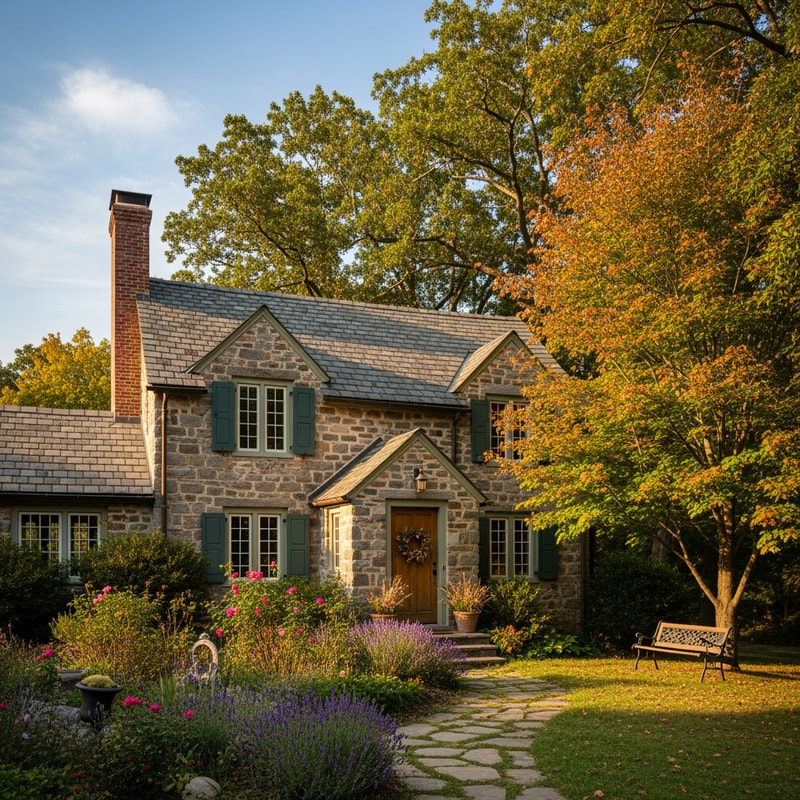 photo of a country home
