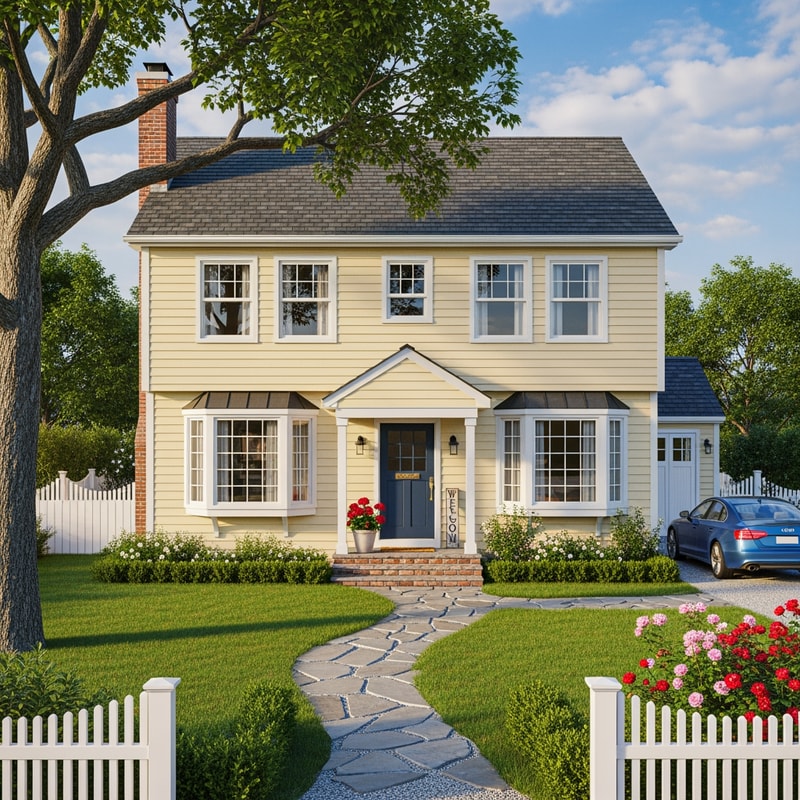 picture of a nice family home