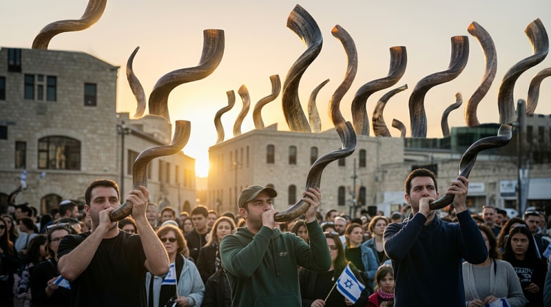 שיראו הרבה שופרות על קו הרקיע