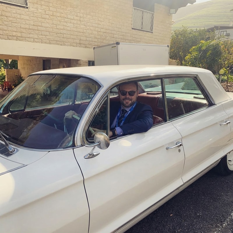 MAKE THIS MAN THE DRIVER OF THIS CAR