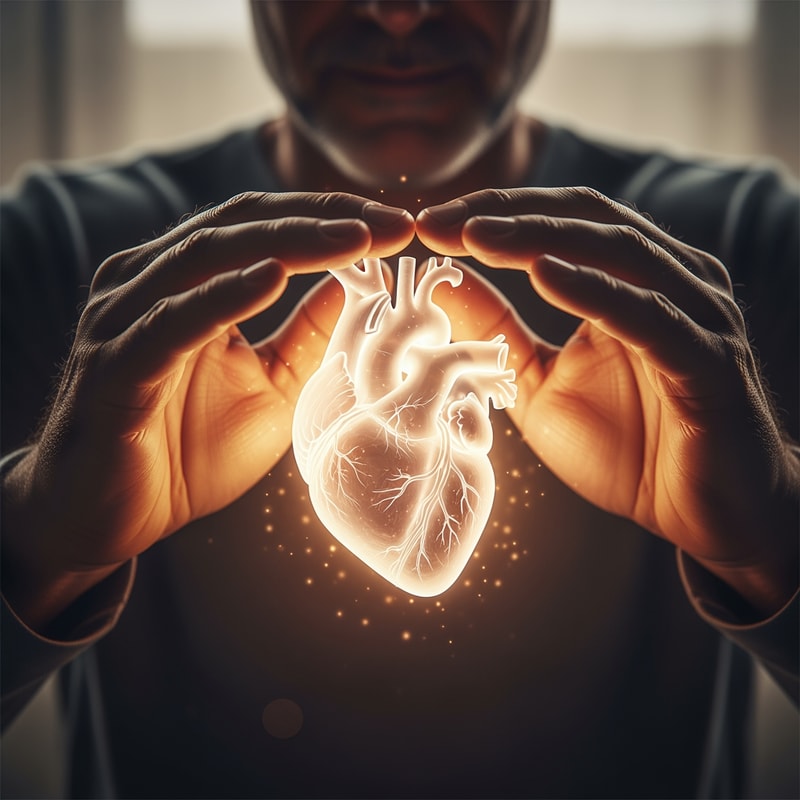 picture portraying a fathers heart