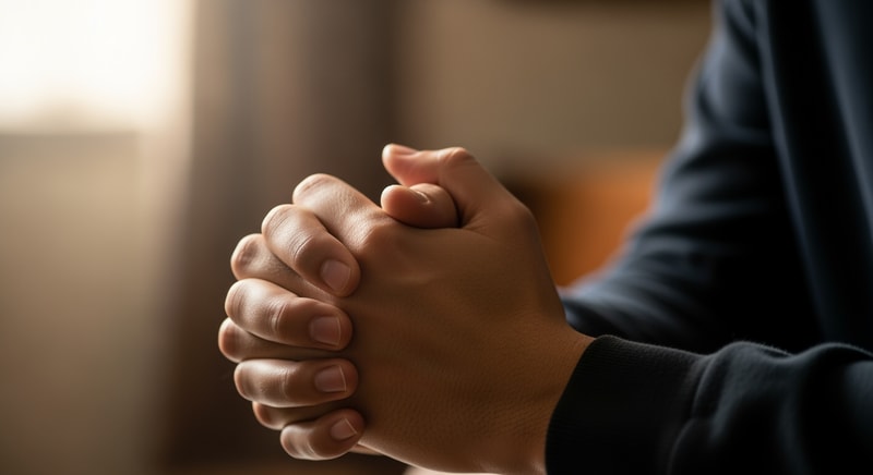 make praying hands - another try