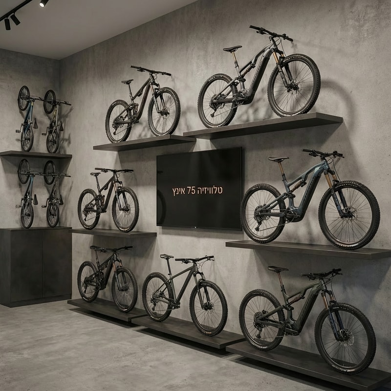 Change the image angle so that the bicycles are viewed straight on, from a direct and frontal perspective.