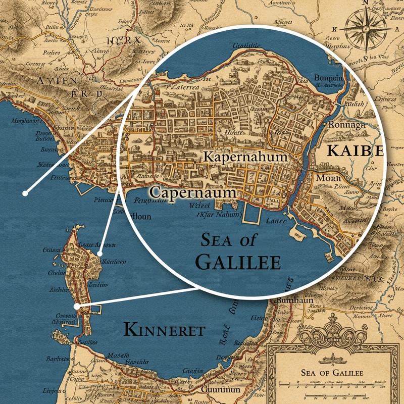 תדייק יותר שיהי זום על כפר נחום והכנרת על המפה