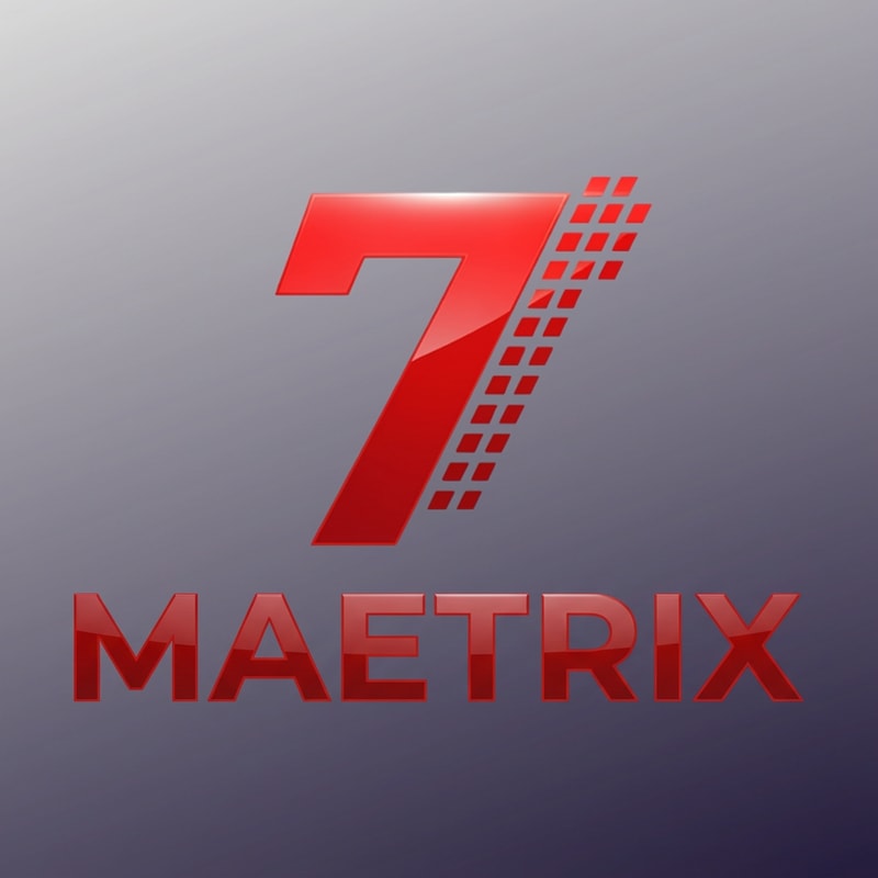 my logo name is matrix ," MAETRIX" BE PROFASANAL