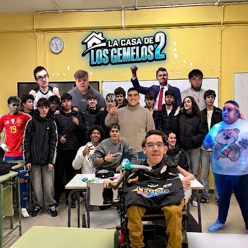 haz que las personas de las demas fotos, esten en la primera imagen, sin tapar a las demas personas