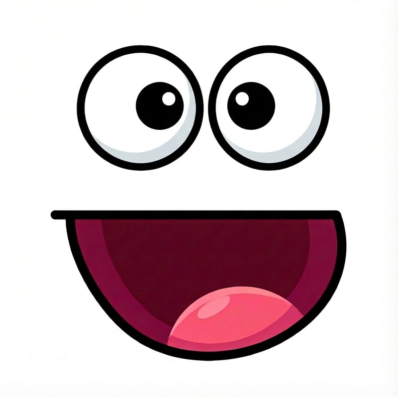 make his eyes normal instead of the logo