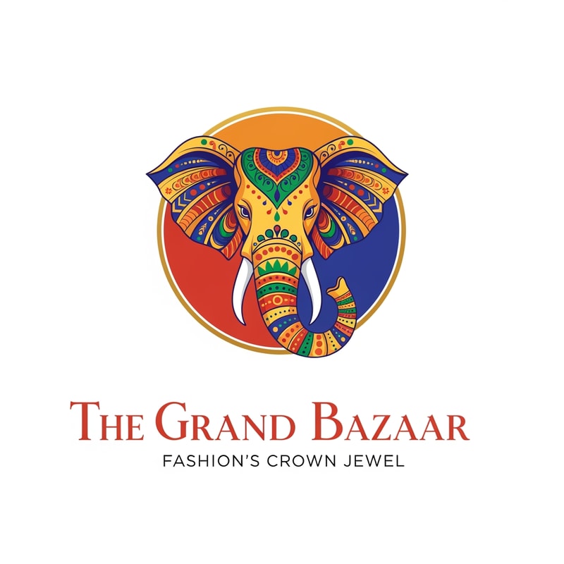 design a logo for a clothing mall and make it look more indian