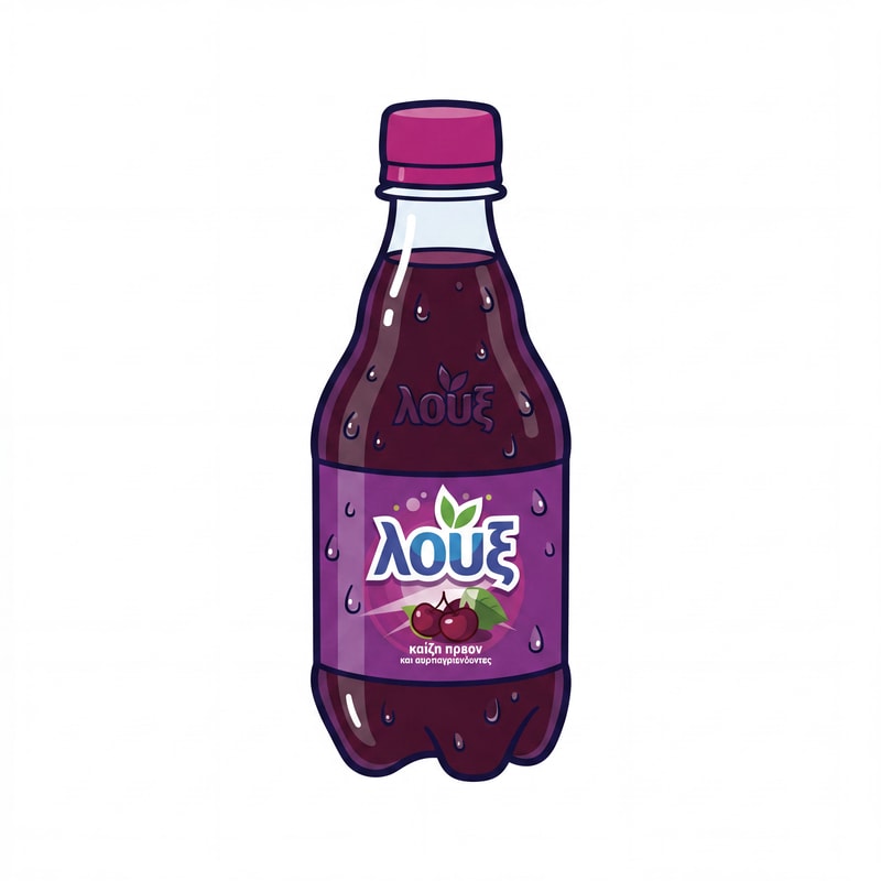 vectorize this soda in this exact art style : DO NOT ALTER THE SIZE OF THE SODA OR ADD ANY ADDITIONAL ICONS SIDE BY SIDE