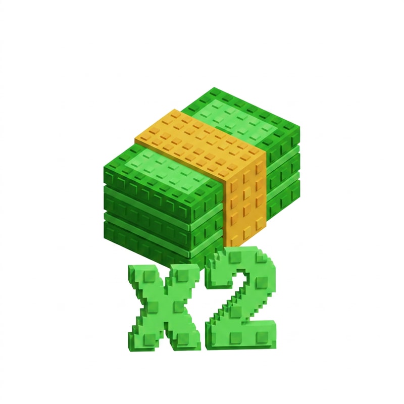 make this 2x cash in the style of this 2x cash: