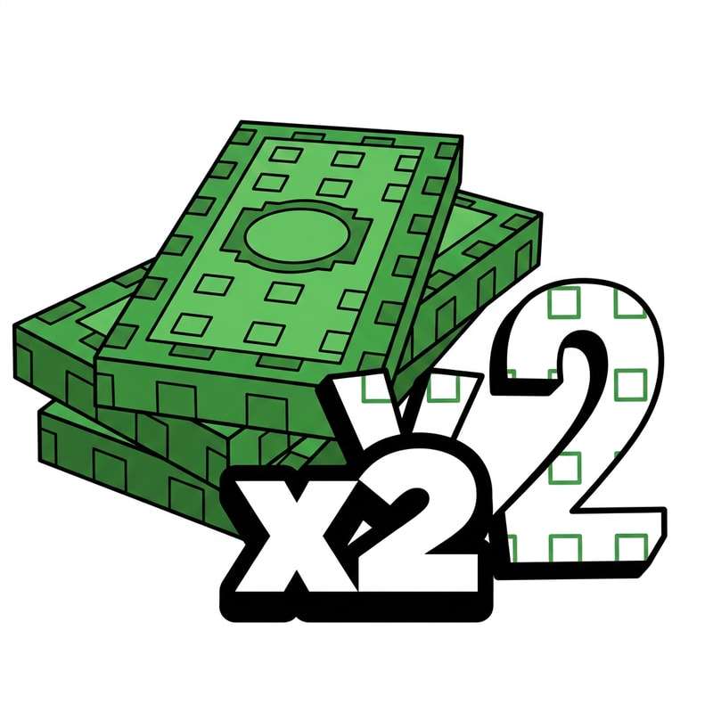 make this 2x cash in the style of this 2x cash: